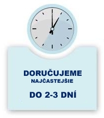 Doručujeme najčastejšie do 2-3 dní